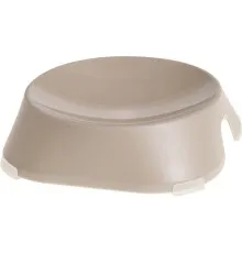 Посуд для котів Fiboo Flat Bowl миска без антиковзких накладок бежева (FIB0130)