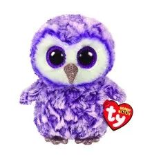 М'яка іграшка Ty Beanie Boo's Фіолетова сова Moonlight 15см (36325)