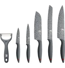 Набор ножей Bergner Star 6 предметів (BG-39325-GY)