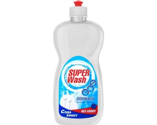 Засіб для ручного миття посуду Super Wash Сода 500 мл (4820096035245)