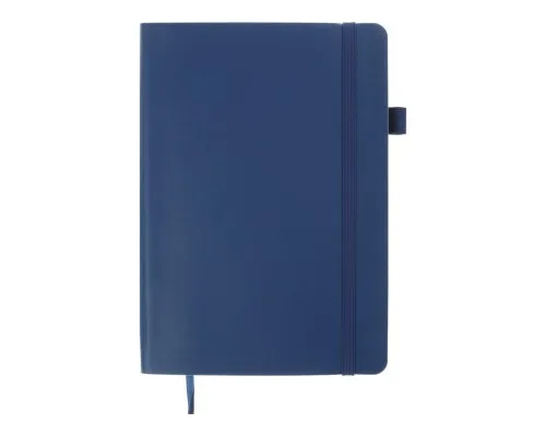 Книга записная Buromax Brief Logo2U 96 листов А5 в клетку синий (BM.295104-02)