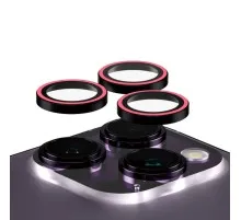 Скло захисне Armorstandart for Camera AR iPhone 15 Pro / 15 Pro Max Pink (ARM76126)