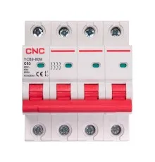 Автоматический выключатель CNC YCB9-80M 4P C63 6ka (NV821655)