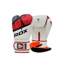 Боксерские перчатки RDX F7 Ego Red 10 унцій (BGR-F7R-10oz)
