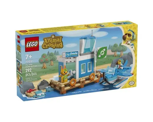 Конструктор LEGO Animal Crossing Літайте з Dodo Airlines (77051)