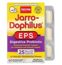 Пробіотики Jarrow Formulas Пробіотики, 25 млрд КУО, Jarro-Dophilus EPS, 60 вегетаріанських ка (JRW-03043)