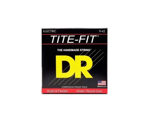 Струни для гітари DR Strings TITE-FIT Electric - Light (09-42) (LT-9)