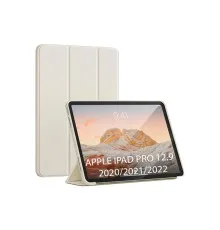 Чехол для планшета BeCover Tri Fold Soft TPU Silicone Apple iPad Pro 12.9 2020/2021/2022 Beige (711736)