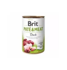 Влажный корм для собак Brit Care Pate and Meat для взрослых собак с уткой (8595602557424)