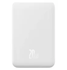 Батарея універсальна Baseus Magnetic Mini 20000mAh 20W, White (P10022102212-01 / PPCXM20)