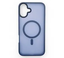 Чохол до мобільного телефона BeCover Metal Buttons Case (MagSafe) для Apple iPhone 16 Plus Blue (712094)