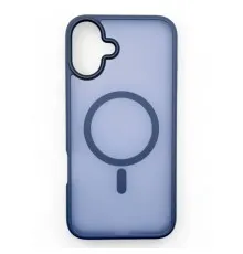 Чохол до мобільного телефона BeCover Metal Buttons Case (MagSafe) для Apple iPhone 16 Plus Blue (712094)