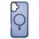 Чохол до мобільного телефона BeCover Metal Buttons Case (MagSafe) для Apple iPhone 16 Plus Blue (712094)