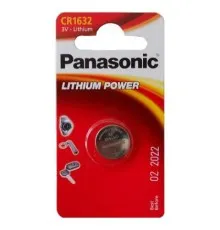 Батарейка Panasonic CR 1632 Lithium * 1 (CR-1632EL/1B)