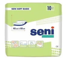 Пелюшки для малюків Seni Soft Basic 40х60 см 10 шт (5900516692445)