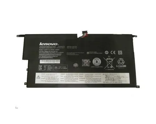 Акумулятор до ноутбука Lenovo Lenovo ThinkPad X1 Carbon 45N1702 3040mAh (45Wh) 4cell 14.8V (A41899)