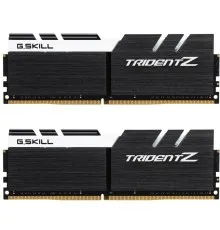 Модуль пам'яті для комп'ютера DDR4 16GB (2x8GB) 3200 MHz Trident Z Black H/White G.Skill (F4-3200C16D-16GTZKW)