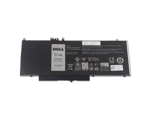 Аккумулятор для ноутбука Dell Latitude E5550 G5M10, 6860mAh (51Wh), 6cell, 7.4V (A47175)