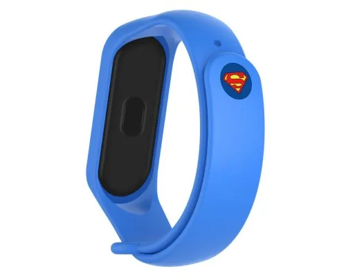 Ремінець до фітнес браслета Armorstandart Superhero Edition for Xiaomi Mi Band 4/3 Superman Blue (ARM55071)