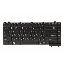 Клавиатура ноутбука PowerPlant TOSHIBA Satellite A200, A300 черный, черный фрейм (KB310296)