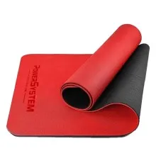 Килимок для фітнесу Power System Yoga Mat Premium PS-4060 Red (4060RD-0)