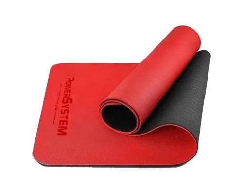 Килимок для фітнесу Power System Yoga Mat Premium PS-4060 Red (4060RD-0)