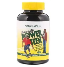 Мультивітамін Natures Plus Мультивітаміни для Підлітків, Source of Life, Power Teen, 18 (NAP-29992)