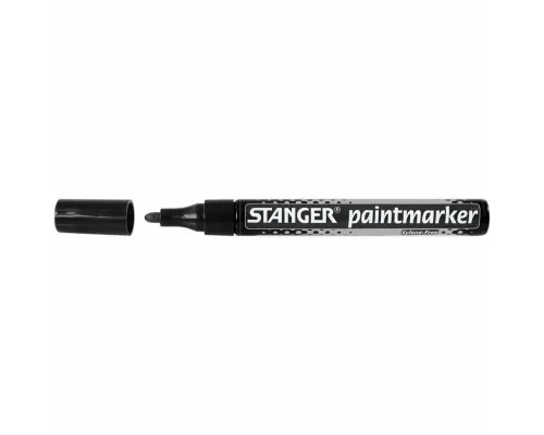 Маркер Stanger Permanent чорний Paint 2-4 мм (219011)