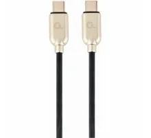 Дата кабель USB Type-C to Type-C 1.0m PD Cablexpert (CC-USB2PD60-CMCM-1M)