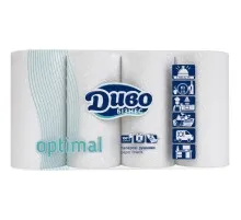 Бумажные полотенца Диво Бизнес Optimal 2 слоя 8 рулонов (4820003833605)
