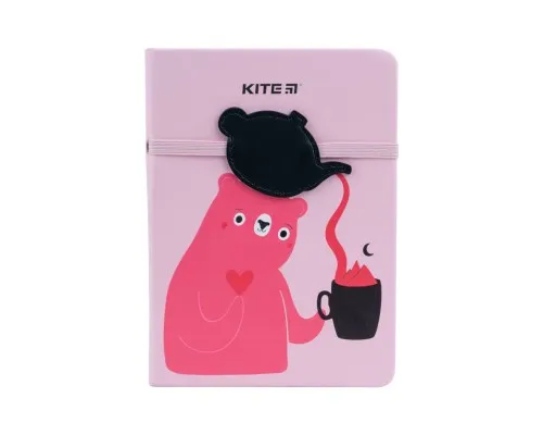 Блокнот Kite В6 96 аркушів Pink Bear (K22-464-1)