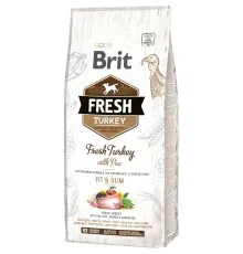 Сухой корм для собак Brit Fresh Turkey/Pea Light Fit and Slim Adult 12 кг (8595602530793)
