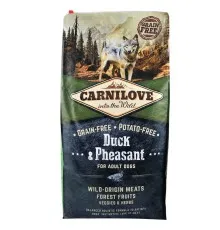 Сухий корм для собак Carnilove Adult Duck and Pheasant 12 кг (8595602508860)