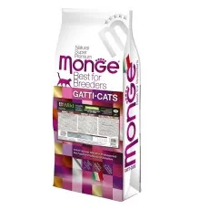 Сухий корм для кішок Monge Cat Bwild GR.FREE зі м'ясом буйвола 10 кг (8009470004961)