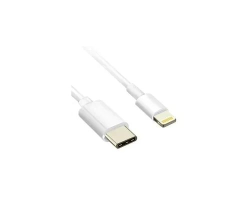 Дата кабель USB-C to Lightning 0.8m GOLD plated Atcom (A15277)