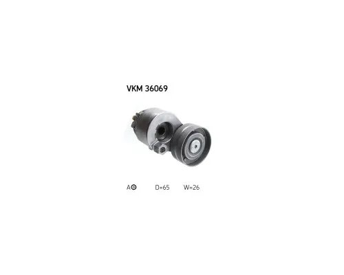 Натягувач ременя з роликом SKF VKM 36069