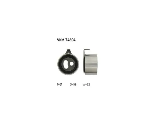 Ролик натягувача ременя SKF VKM 74604