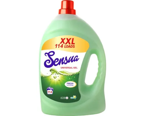 Гель для прання Sensua Universal Gel для всіх типів тканин і кольорів 4 л (4820167005351)