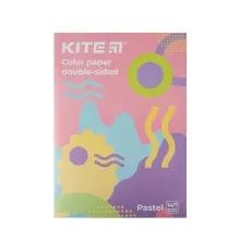 Цветная бумага Kite А4 двухсторонний Fantasy пастель 14 л/7 цв (K22-427)