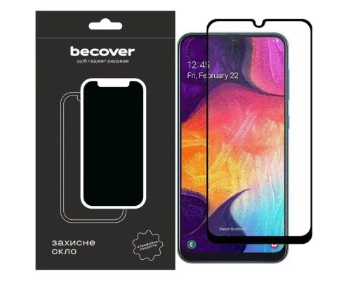 Скло захисне BeCover Tecno Pop 7 (BF6) Black (709264)