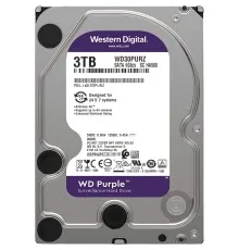 Жорсткий диск 3.5" 3TB WD (WD33PURZ)