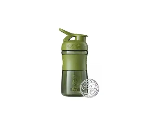 Шейкер спортивный BlenderBottle SportMixer 20oz/590ml Moss Green (SM 20oz Moss Green)