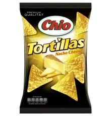 Чипсы Chio Tortillas со вкусом сыра 110 г (4001242105917)