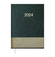 Еженедельник Buromax датированный 2024 PARALLEL A5 зеленый (BM.2107-04)