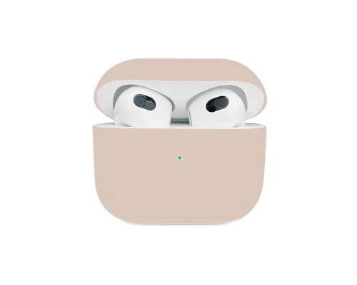 Чохол для навушників Armorstandart Ultrathin Silicone Case для Apple AirPods 3 Pink Sand (ARM60287)