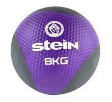 Медбол Stein Чорно-фіолетовий 8 кг (LMB-8017-8)