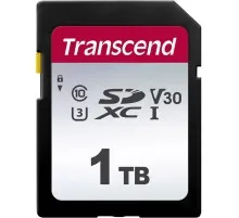 Карта пам'яті Transcend 1TB SDXC UHS-I U3 (TS1TSDC300S)