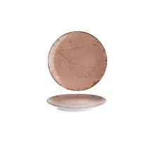 Тарілка G.Benedikt Isabelle кругла 21 см Stone Ginger (ISC2121-K0009)
