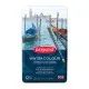 Олівці кольорові Derwent Watercolour акварельні, 12 кол. в метал. коробці (5010255784513)