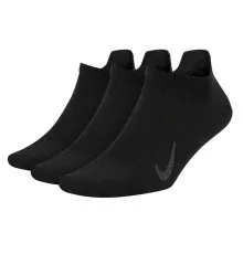 Шкарпетки Nike W NK EVERYDAY PLUS LTWT NS 3PR CV2964-010 34-38 3 пари Чорні (194275973555)